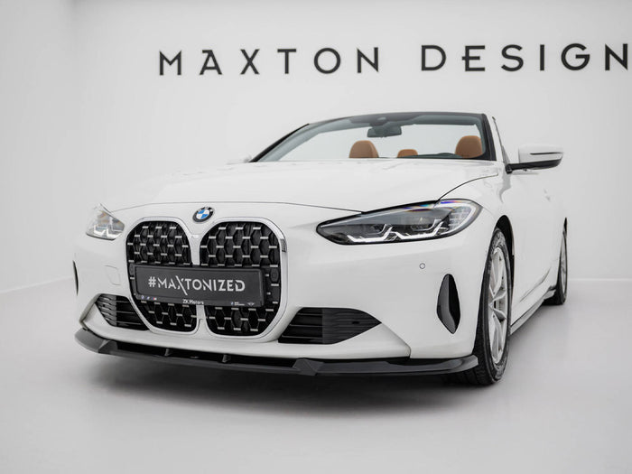 BMW 4 Coupe / Cabrio G22 / G23 Front Splitter - Maxton Design