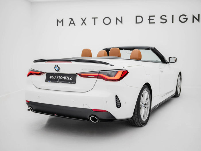 BMW 4 Coupe / Cabrio G22 / G23 Rear Side Splitters - Maxton Design