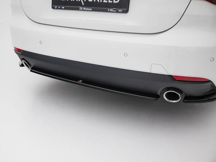 BMW 4 Coupe / Cabrio G22 / G23 Central Rear Splitter - Maxton Design