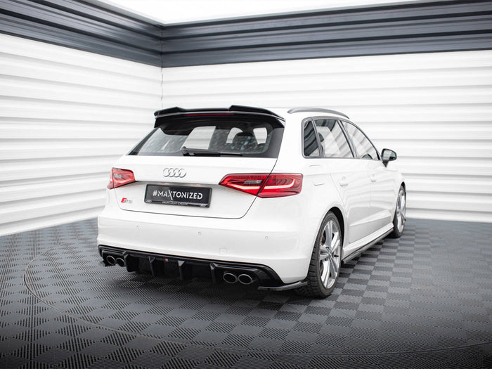 Audi S3 Sportback 8V Rear Side Splitters - Maxton Design