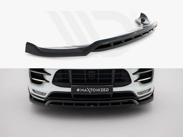 Porsche Macan Turbo Mk1 Front Splitter - Maxton Design