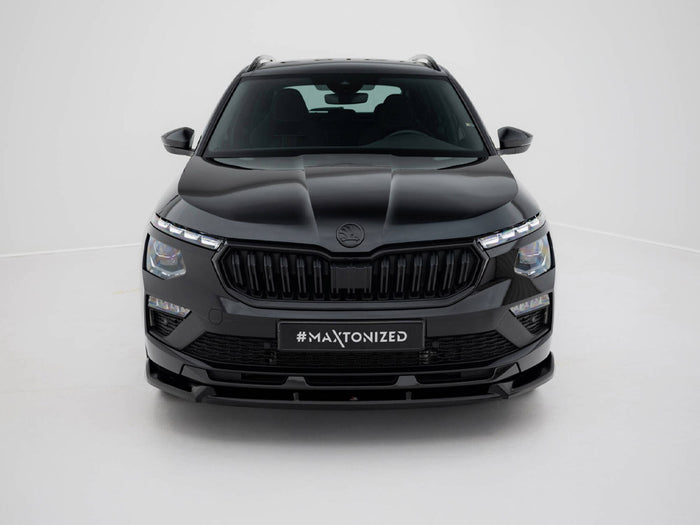 Front Splitter V.2 Skoda Kamiq Monte Carlo Mk1 Facelift - Maxton Design