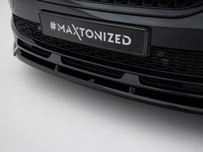 Front Splitter V.2 Skoda Kamiq Monte Carlo Mk1 Facelift - Maxton Design