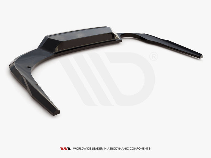 Volkswagen Passat B9 Rear Splitter (Vertical Bars) - Maxton Design