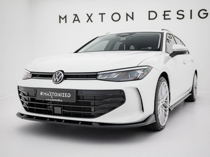 Volkswagen Passat B9 Front Splitter V.2 - Maxton Design