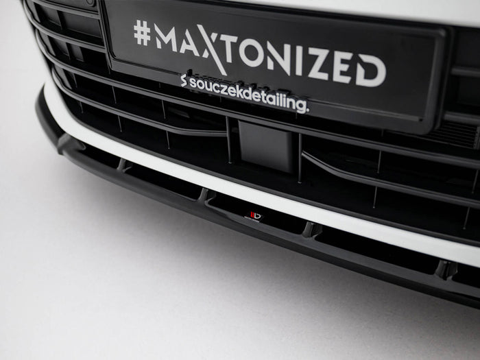 Volkswagen Passat B9 Front Splitter V.2 - Maxton Design