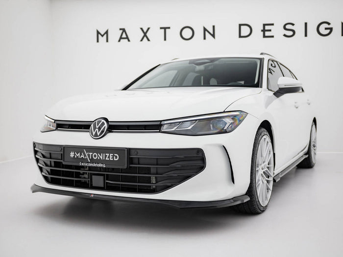Volkswagen Passat B9 Front Splitter V.1 - Maxton Design