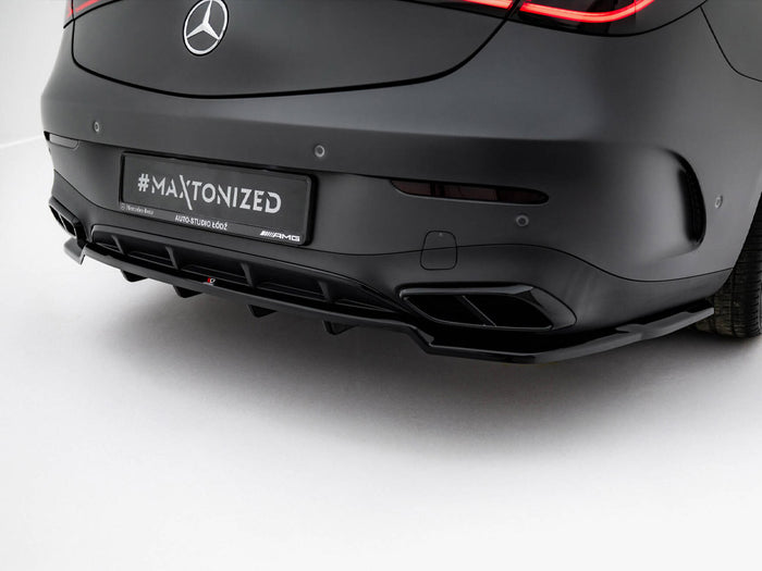 Rear Splitter (Vertical Bars) Mercedes-Benz CLE AMG-Line C236 - Maxton Design