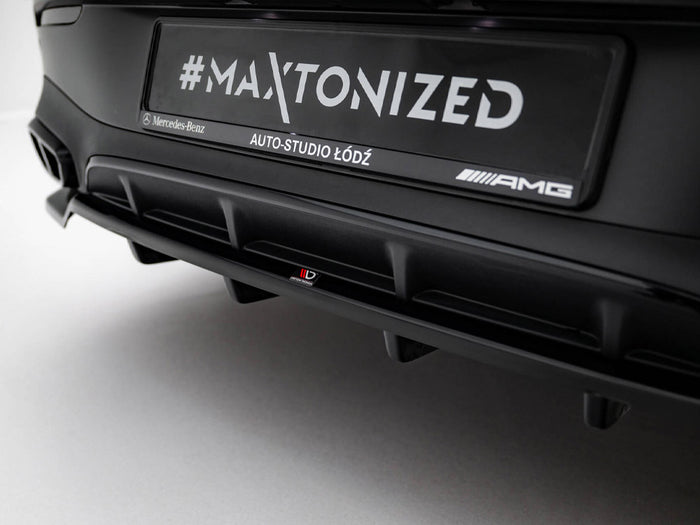 Rear Splitter (Vertical Bars) Mercedes-Benz CLE AMG-Line C236 - Maxton Design