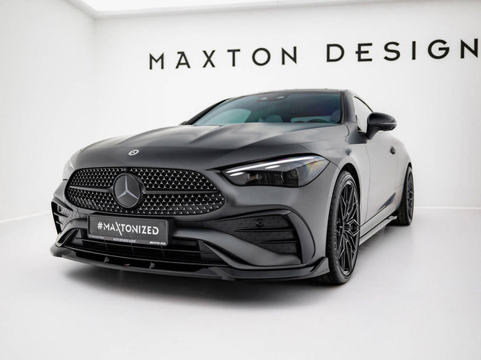 Front Splitter V.2 Mercedes-Benz CLE AMG-Line C236 - Maxton Design