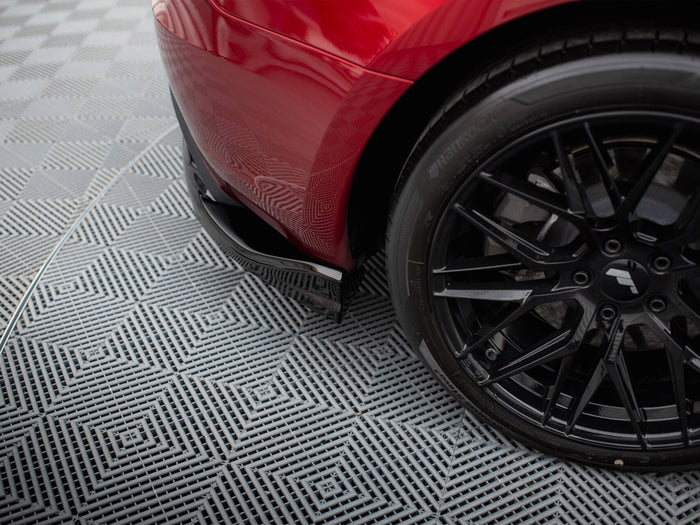 Tesla Model 3 FL Project Highland Rear Splitter (Vertical Bars) V.2 - Maxton Design