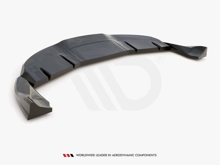 Tesla Model 3 FL Project Highland Rear Splitter (Vertical Bars) V.2 - Maxton Design