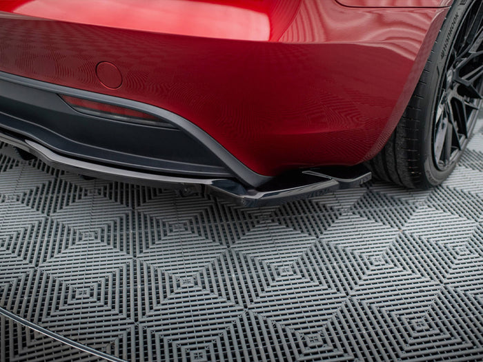 Tesla Model 3 FL Project Highland Rear Splitter (Vertical Bars) V.1 - Maxton Design