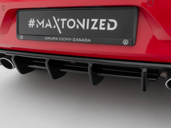 Volkswagen Golf R Hatchback Mk7 Facelift Rear Valance - Maxton Design