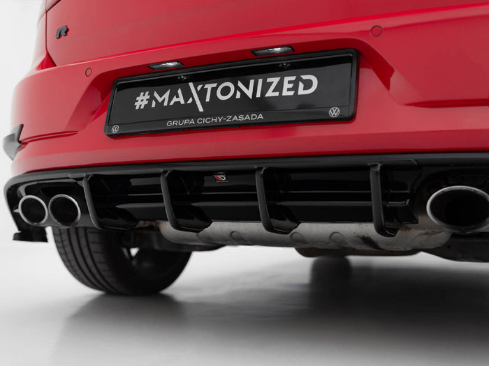Volkswagen Golf R Hatchback Mk7 Facelift Rear Valance - Maxton Design