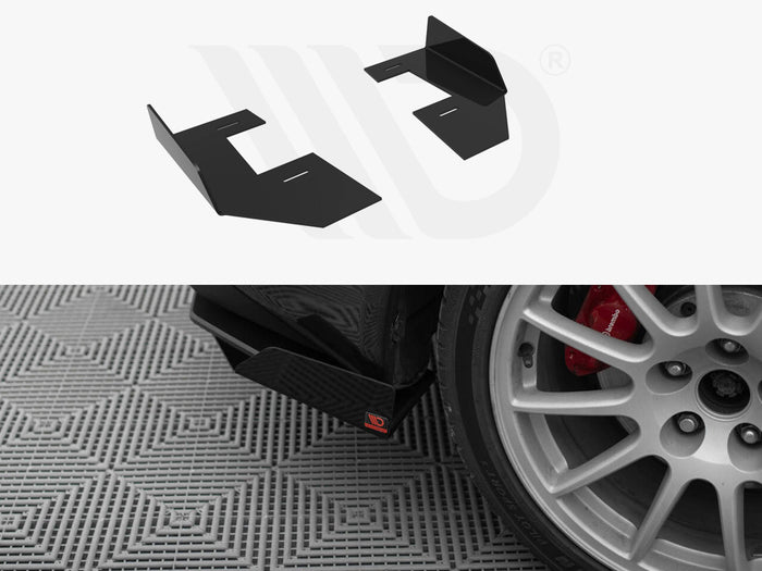Mitsubishi Lancer EVO X Rear Side Flaps - Maxton Design