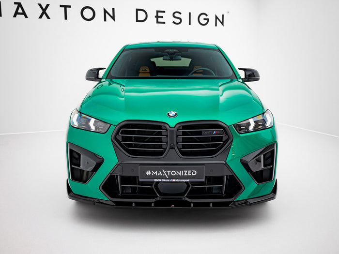 BMW X6 M F96 Facelift Front Splitter V.2 - Maxton Design