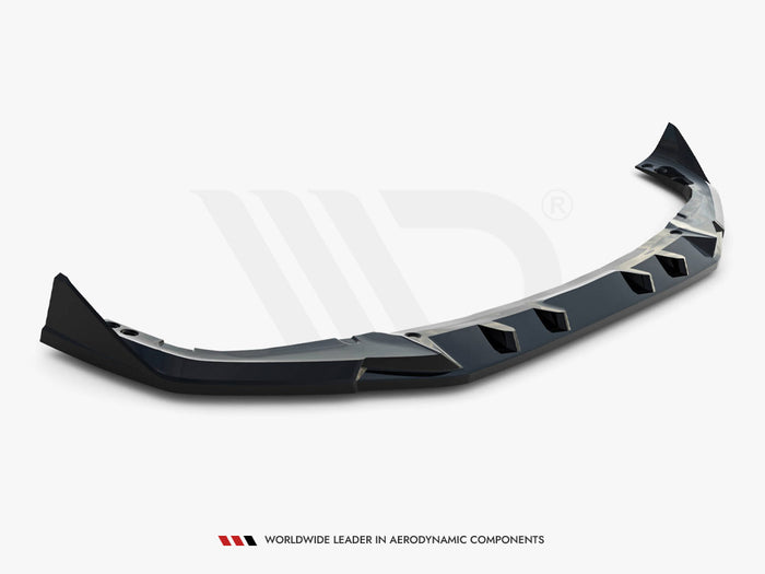 BMW X6 M F96 Facelift Front Splitter V.2 - Maxton Design