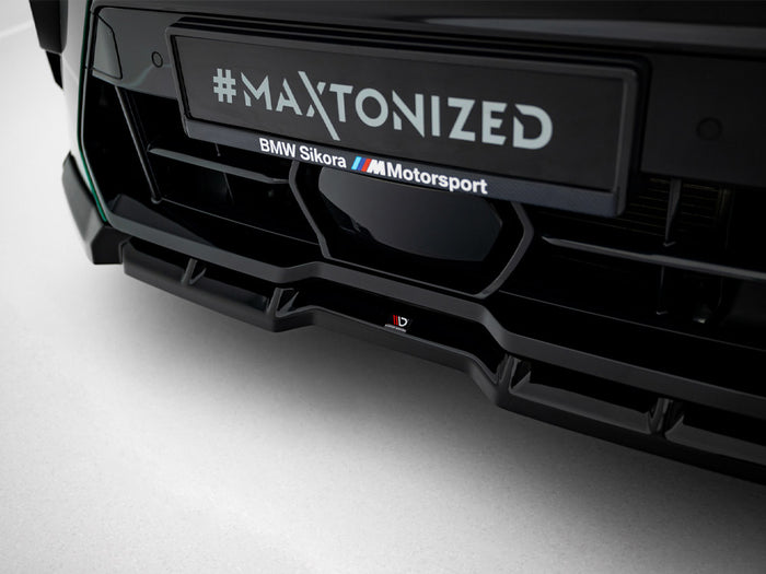 BMW X6 M F96 Facelift Front Splitter V.1 - Maxton Design