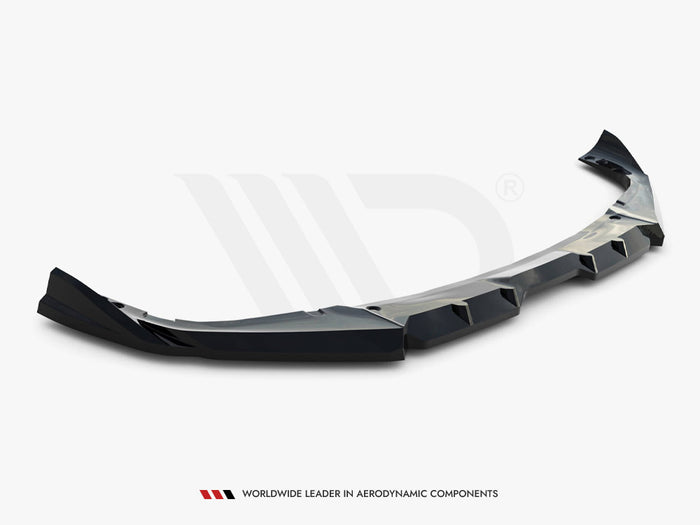 BMW X6 M F96 Facelift Front Splitter V.1 - Maxton Design