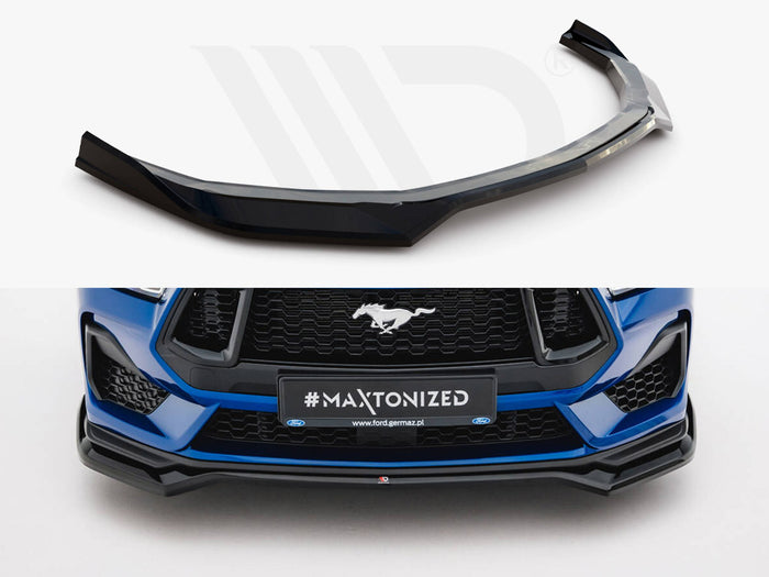 Ford Mustang GT Mk7 Front Splitter V.1 - Maxton Design