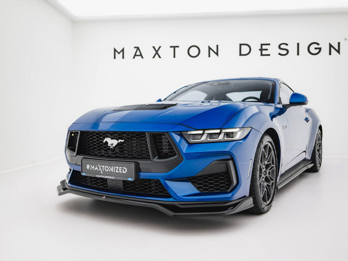 Ford Mustang GT Mk7 Front Splitter V.1 - Maxton Design