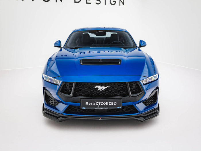 Ford Mustang GT Mk7 Front Splitter V.1 - Maxton Design
