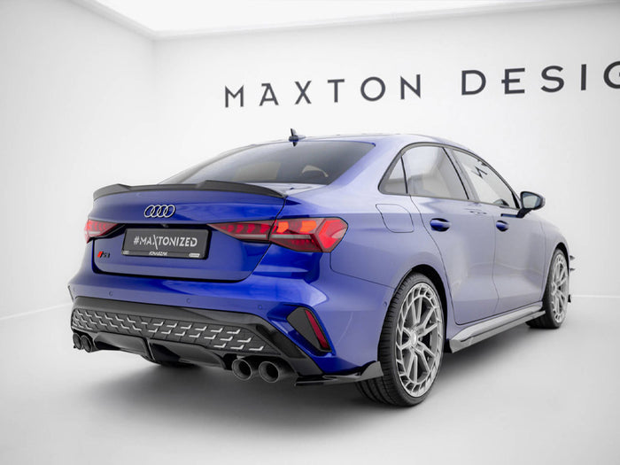 Audi S3 Sedan 8Y Facelift Rear Side Splitters V.2 - Maxton Design