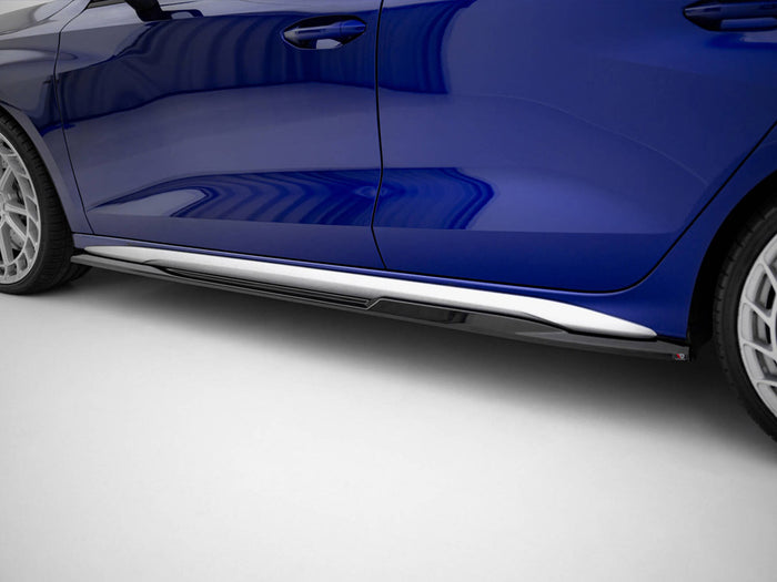 Audi S3 Sportback / A3 S-Line Sportback 8Y Facelift Side Skirts Diffusers V.2 - Maxton Design