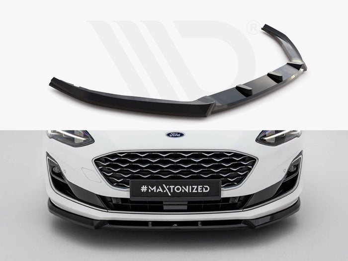 Ford Focus Vignale Mk4 Front Splitter V.2 - Maxton Design