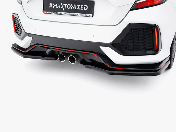 Honda Civic Sport Mk10 Rear Splitter - Maxton Design