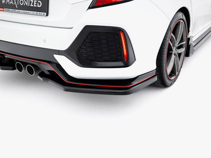 Honda Civic Sport Mk10 Rear Splitter - Maxton Design