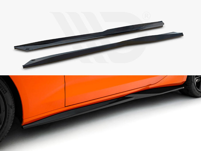 Chevrolet Camaro SS Mk6 Facelift Side Skirts Diffusers V.1 - Maxton Design