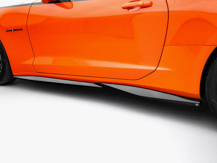 Chevrolet Camaro SS Mk6 Facelift Side Skirts Diffusers V.1 - Maxton Design