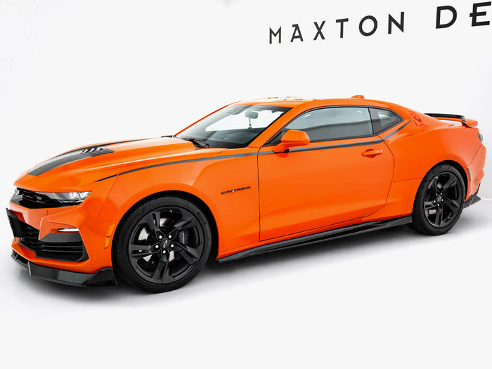 Chevrolet Camaro SS Mk6 Facelift Side Skirts Diffusers V.2 - Maxton Design