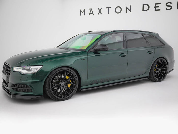 Audi A6 S-Line / S6 C7 Side Skirts Diffusers V.2 - Maxton Design