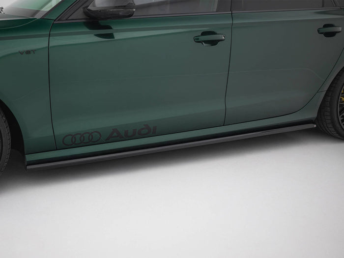Audi A6 S-Line / S6 C7 Side Skirts Diffusers V.2 - Maxton Design