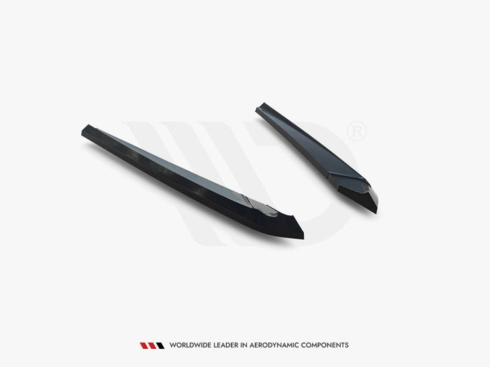 Audi A6 S-Line Avant C7 Rear Side Splitters V.2 - Maxton Design
