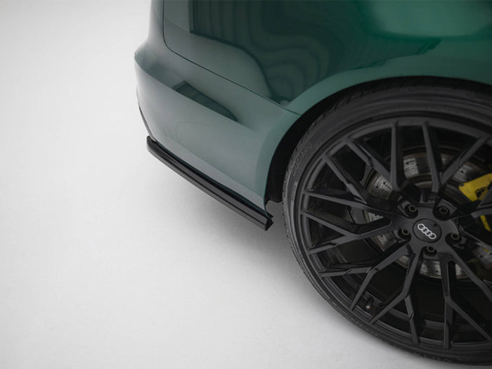Audi A6 S-Line Avant C7 Rear Side Splitters V.2 - Maxton Design