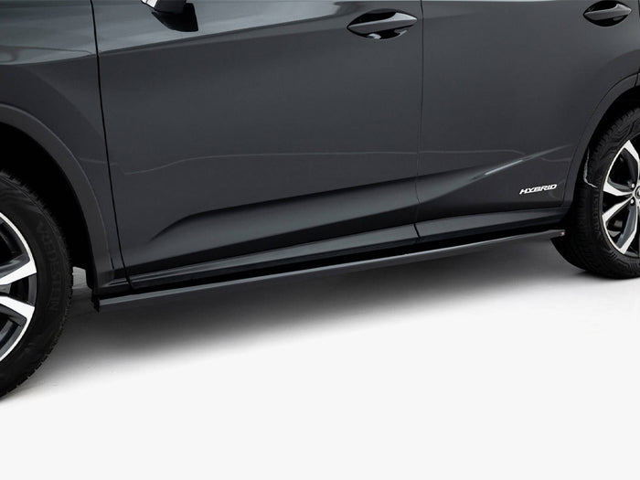 Lexus RX Mk4 Facelift (version without OEM step rails) Side Skirts Diffusers V.2 - Maxton Design