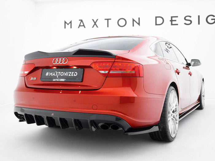 Audi A5 Sportback S-Line 8T Facelift Spoiler CAP 3D - Maxton Design