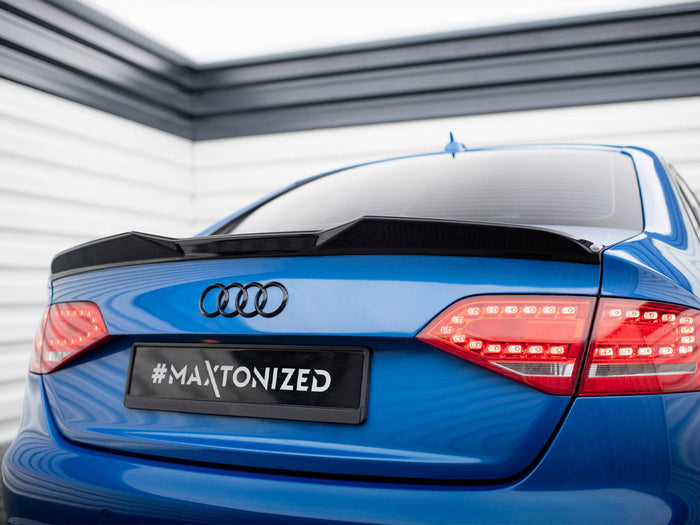 Audi A4 Sedan B8 Spoiler CAP 3D - Maxton Design
