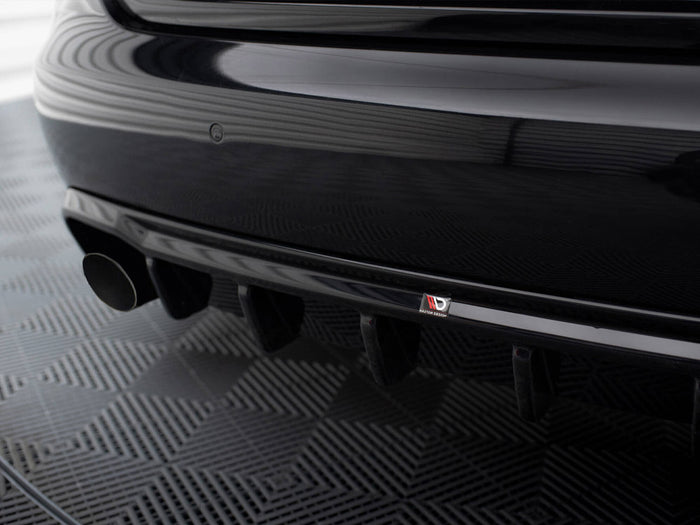 Audi A4 B8 Facelift (Version with single exhausts on both sides) Rear Valance - Maxton Design