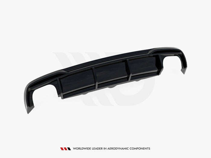 Audi A5 8T Facelift (Version with dual exhausts on both sides) Rear Valance - Maxton Design
