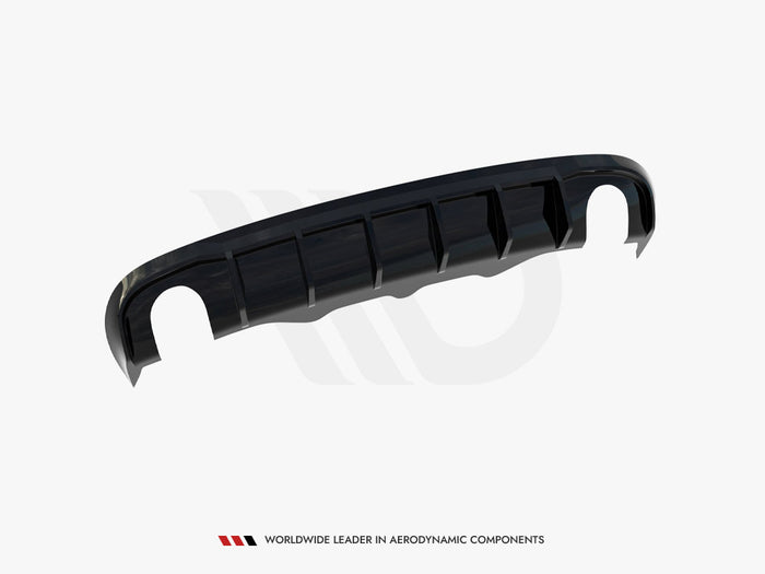 Audi A5 S-Line Sportback 8T (Version with single exhaust tips on both sides) Rear Valance - Maxton Design