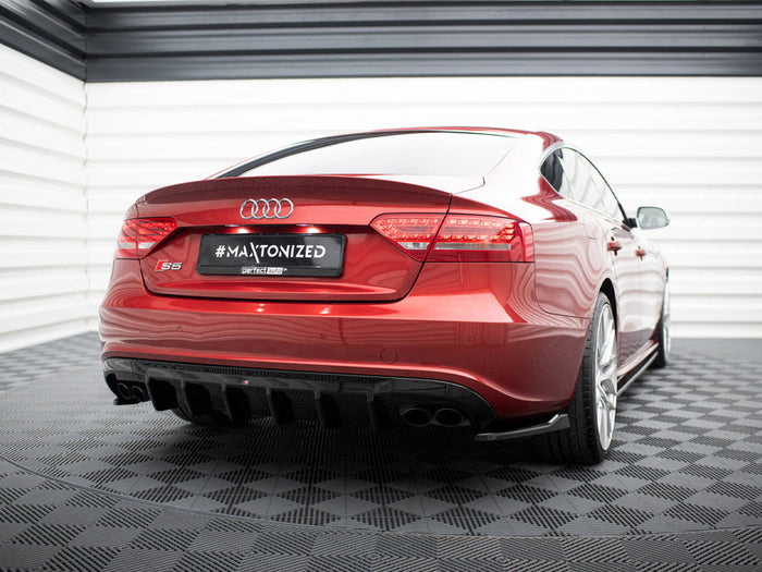 Audi S5 Sportback 8T Rear Valance - Maxton Design