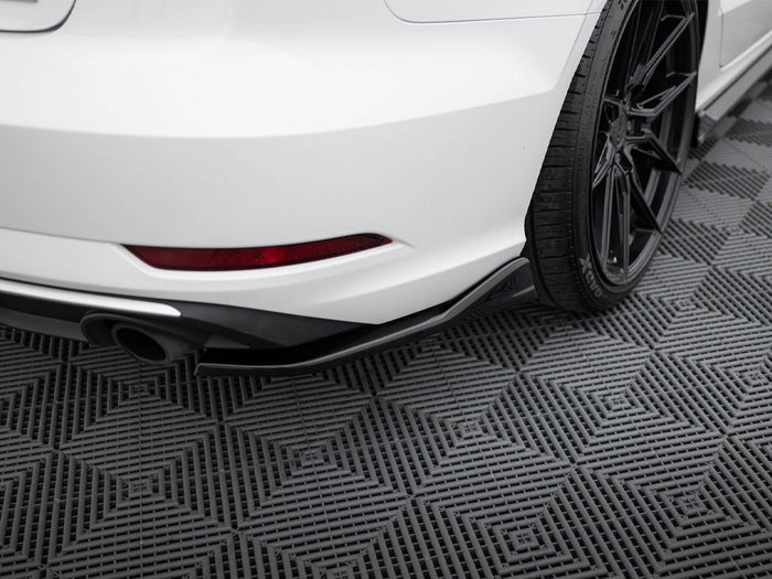 Audi A3 Sedan 8V Facelift Rear Side Splitters V.1 - Maxton Design