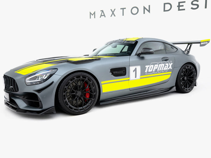 Mercedes-AMG GT C C190 Facelift Side Skirts Diffusers - Maxton Design