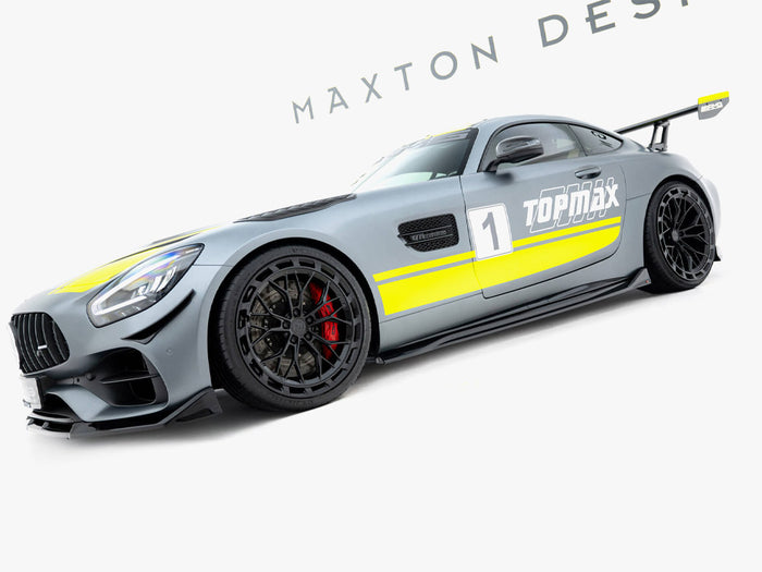 Mercedes-AMG GT C C190 Facelift Side Skirts Diffusers - Maxton Design