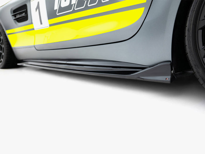 Mercedes-AMG GT C C190 Facelift Side Skirts Diffusers - Maxton Design
